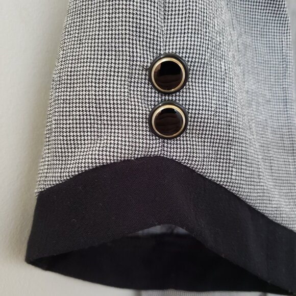 Vintage Sunshine Starshine Faux Two-Piece Dress - Size 10, RN52438 - Picture 5 of 14